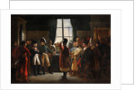 Tsar Alexander I presenting the Kalmyks, Cossacks and Bashkirs of Russian army to Napoleon I, Tilsit by Pierre-Nolasque Bergeret