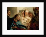 Christ and the Woman Taken in Adultery by Giambattista Tiepolo