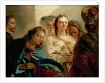 Christ and the Woman Taken in Adultery by Giambattista Tiepolo