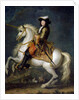 Equestrian portrait of Louis XIV by René-Antoine Houasse