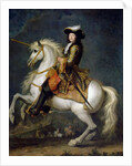Equestrian portrait of Louis XIV by René-Antoine Houasse