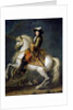 Equestrian portrait of Louis XIV by René-Antoine Houasse