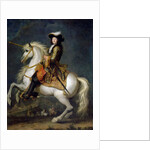 Equestrian portrait of Louis XIV by René-Antoine Houasse