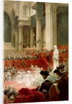 Celebration of the 100th Birthday of Victor Hugo at the Panthéon in Presence of the President Félix by Théobald Chartran