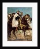 Ali-Ben-Hamet, Caliph of Constantine and Chief of the Haractas, followed by his Escort by Théodore Chassériau