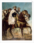 Ali-Ben-Hamet, Caliph of Constantine and Chief of the Haractas, followed by his Escort by Théodore Chassériau