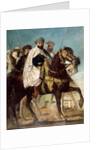 Ali-Ben-Hamet, Caliph of Constantine and Chief of the Haractas, followed by his Escort by Théodore Chassériau