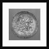Emperor Maximilian I on Horseback. Thaler Coin from Hall by Ulrich Ursentaler the Elder