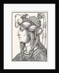 Portrait of wife of Suleiman the Magnificent by Erhard Schoen