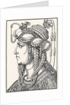 Portrait of wife of Suleiman the Magnificent by Erhard Schoen
