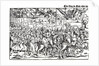 Fragment of a broadside on the Turkish invasion of Hungary by Erhard Schoen