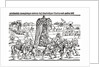 Fragment of a broadside on the Turkish invasion of Hungary by Erhard Schoen
