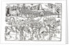 Fragment of a broadside on the Turkish invasion of Hungary by Erhard Schoen