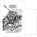 Military campaign of the Landsknechts by Erhard Schoen