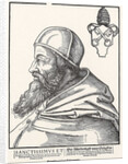 Portrait of Pope Paul III Farnese by Erhard Schoen