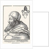 Portrait of Pope Paul III Farnese by Erhard Schoen