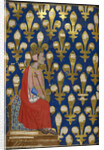 Robert of Anjou (From Regia Carmina by Convenevole da Prato) by Pacino di Buonaguida