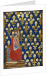 Robert of Anjou (From Regia Carmina by Convenevole da Prato) by Pacino di Buonaguida
