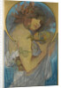 Study For A Poster Fruit by Alfons Marie Mucha