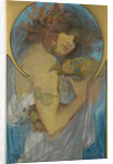 Study For A Poster Fruit by Alfons Marie Mucha