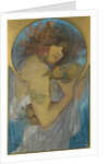 Study For A Poster Fruit by Alfons Marie Mucha