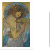 Study For A Poster Fruit by Alfons Marie Mucha