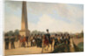Lifeguards Regiment on the Connetable Square in Gatchina by Gottfried Willewalde