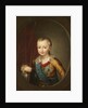 Portrait of Grand Duke Alexander Pavlovich (Alexander I) as Child by Dmitri Grigorievich Levitsky