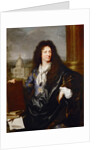 Portrait of Jules Hardouin-Mansart by Hyacinthe François Honoré Rigaud