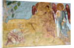 The Hospitality of Abraham (Old Testament Trinity) by Ancient Russian frescos