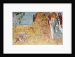 The Hospitality of Abraham (Old Testament Trinity) by Ancient Russian frescos