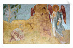 The Hospitality of Abraham (Old Testament Trinity) by Ancient Russian frescos