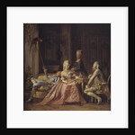 Scene from the court of Christian VII by Kristian Zahrtmann