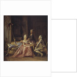 Scene from the court of Christian VII by Kristian Zahrtmann