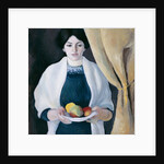 Portrait with Apples by August Macke