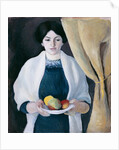 Portrait with Apples by August Macke
