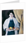 Portrait with Apples by August Macke