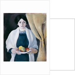 Portrait with Apples by August Macke