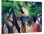 Promenade by August Macke