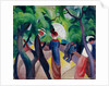 Promenade by August Macke