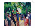Promenade by August Macke