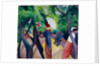 Promenade by August Macke