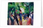 Promenade by August Macke