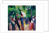 Promenade by August Macke