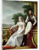 Jérôme Bonaparte and Catharina of Württemberg as King and Queen of Westphalia by François-Joseph Kinson