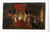 Pope Honorius II granting official recognition to the Knights Templar in 1128 by François Marius Granet