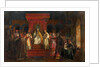 Pope Honorius II granting official recognition to the Knights Templar in 1128 by François Marius Granet