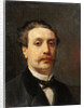 Portrait of Guy de Maupassant by François Nicolas Auguste Feyen-Perrin