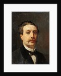 Portrait of Guy de Maupassant by François Nicolas Auguste Feyen-Perrin