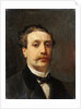 Portrait of Guy de Maupassant by François Nicolas Auguste Feyen-Perrin
